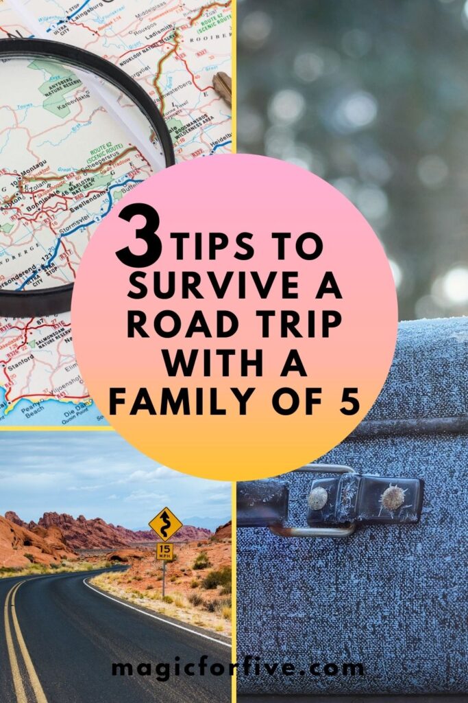 3 tips to survive a road trip with a family of 5
