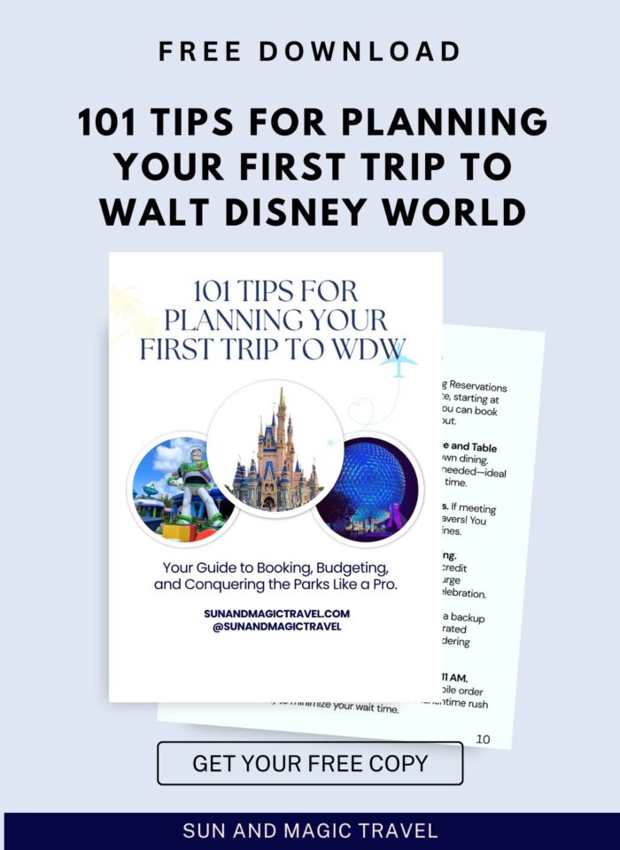 Free Ebook 101 Tips for Planning Your First Trip to Walt Disney World