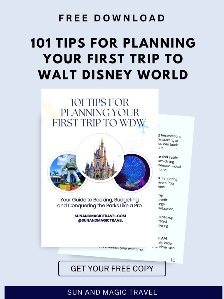 Free Ebook 101 Tips for Planning Your First Trip to Walt Disney World